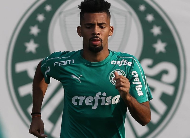 Reforço do Palmeiras, Matheus Fernandes faz exames e celebra retorno ao clube