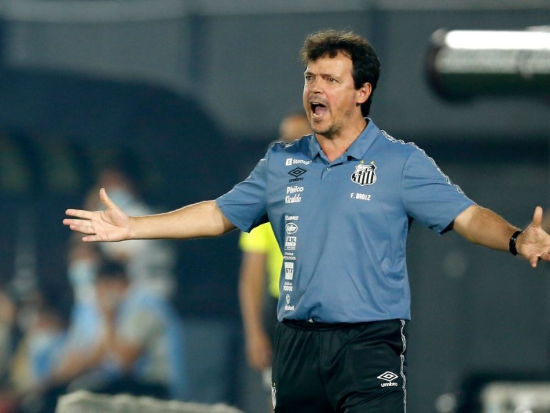 Copa Sul-Americana: Diniz assume culpa por atuação ruim do Santos e eliminação
