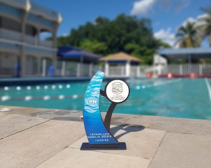 Lago Azul marcou presença na Liga Paulista de Natação