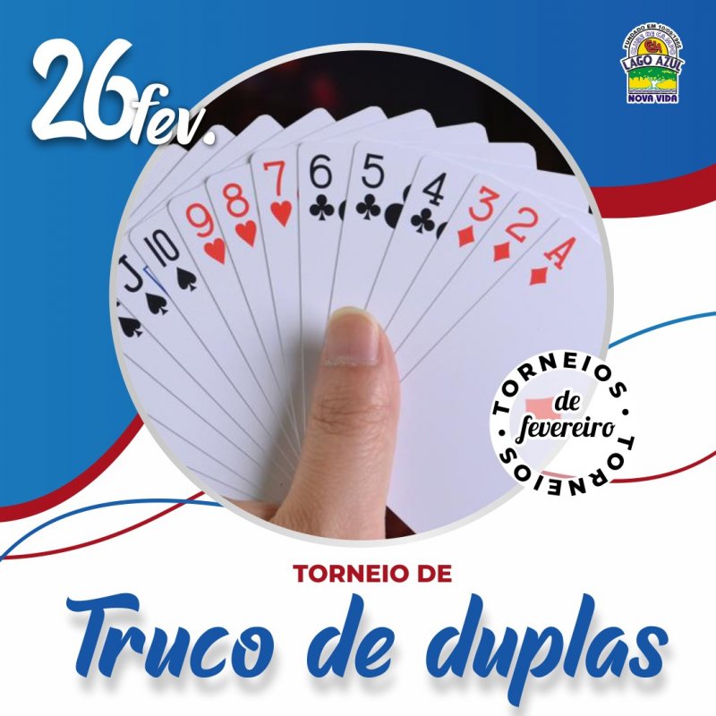 Lago Azul realiza Torneio de Truco 