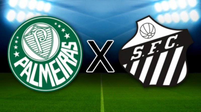 Palmeiras e Santos disputam clássico no Allianz