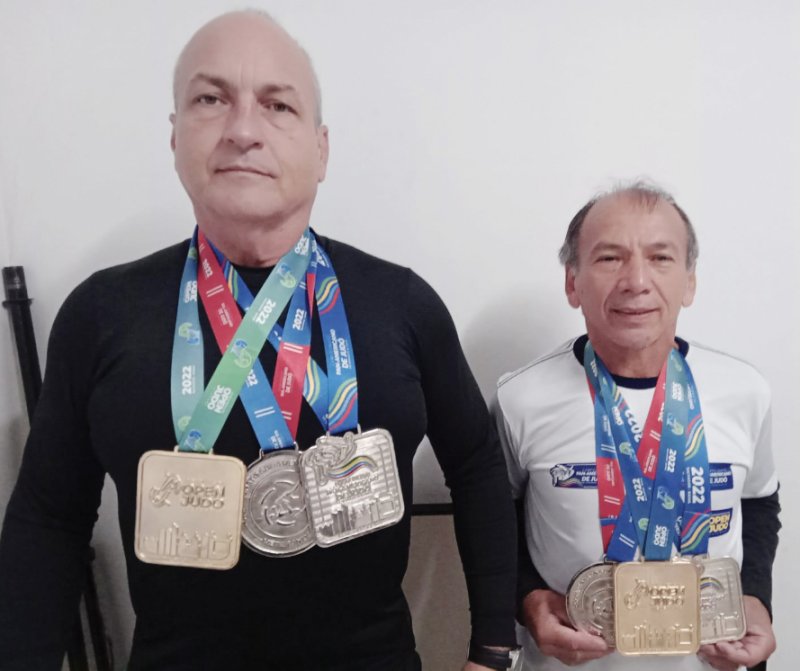 Judocas conquistam medalhas em competições internacionais