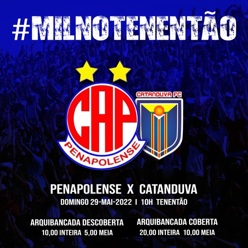 Torcida organizada lança campanha para promover jogo do Penapolense