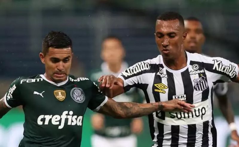 Santos x Palmeiras se enfrentam hoje na Vila Belmiro