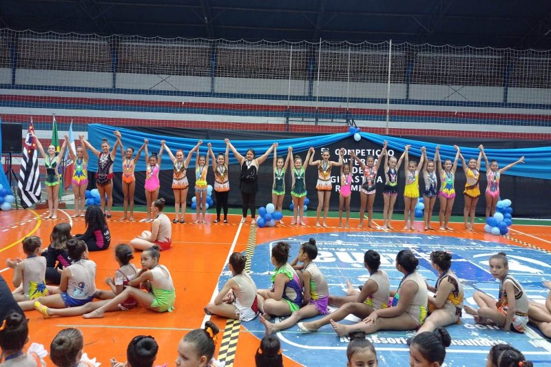 Secretaria promove competição de Ginástica Rítmica