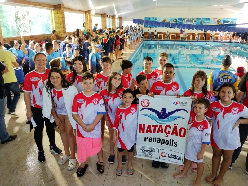 Equipe penapolense participa do Circuito da Liga Paulista de Natação