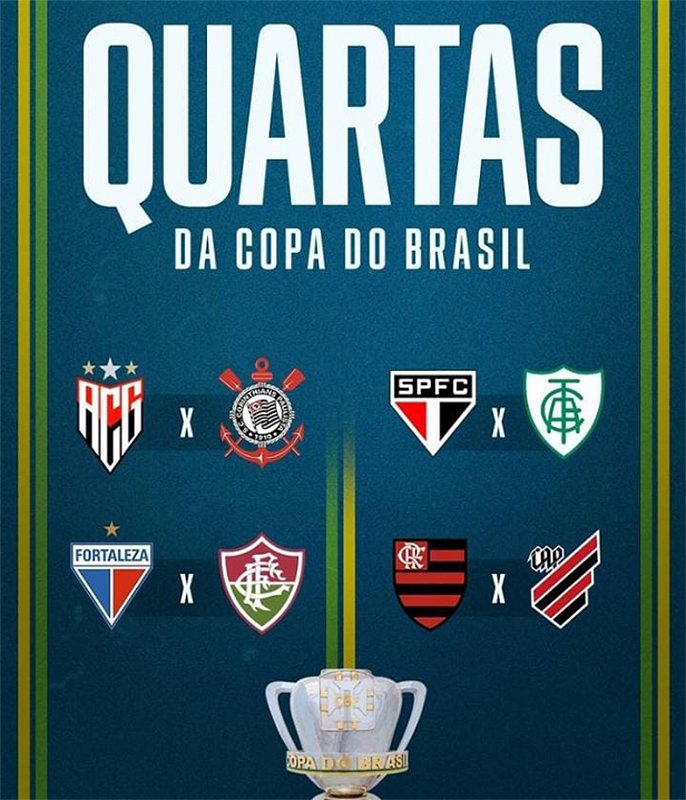 Sorteio define confrontos da Copa do Brasil