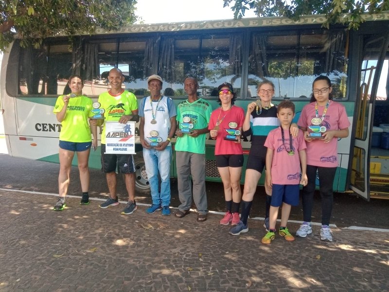 Atletas penapolenses participam de corrida em Turiúba