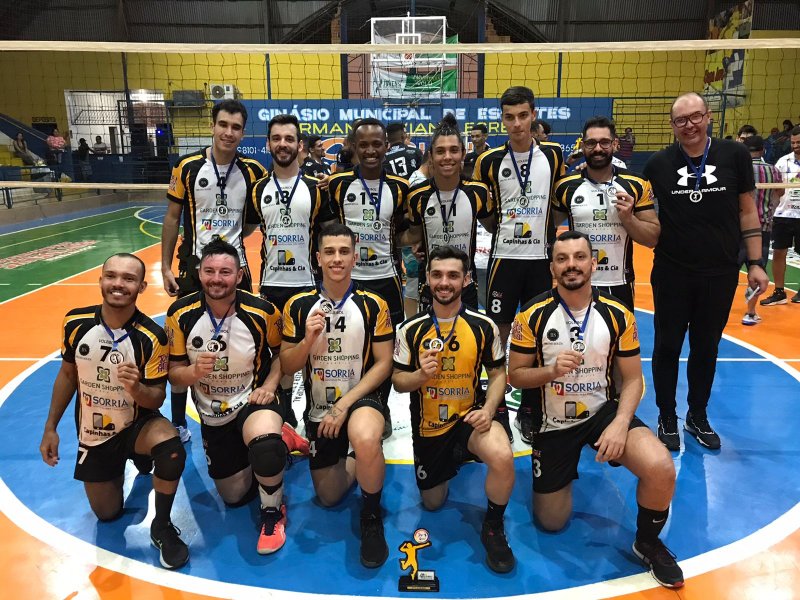 Vôlei de Penápolis é vice-campeão de torneio
