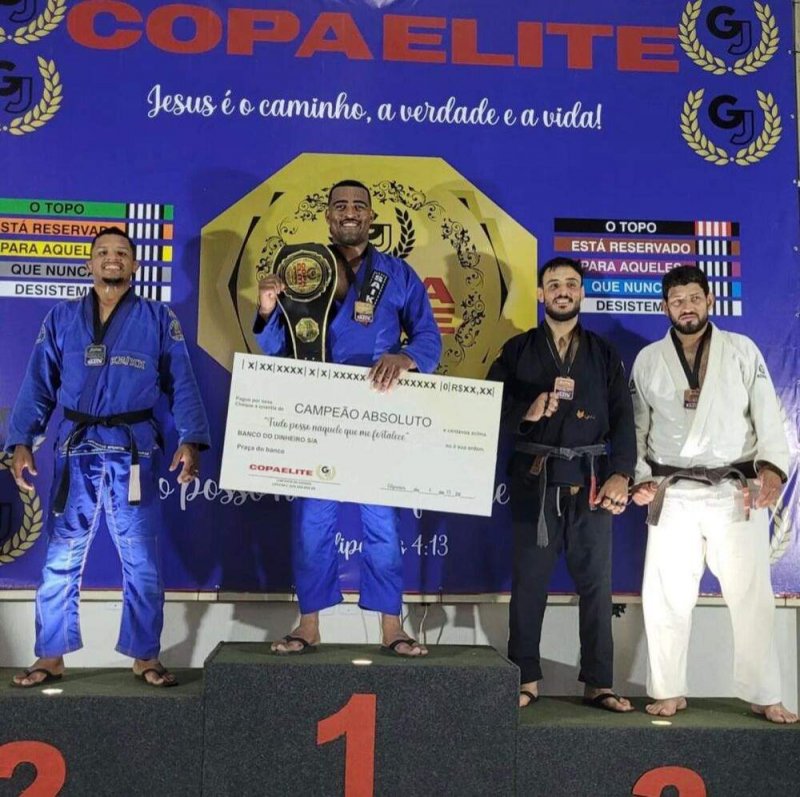Copa Elite de Jiu-Jítsu reúne mais de 300 atletas