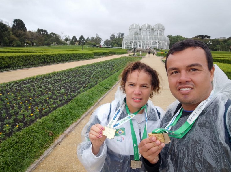 Ana Tércia conquista ouro no Meeting Paralímpico