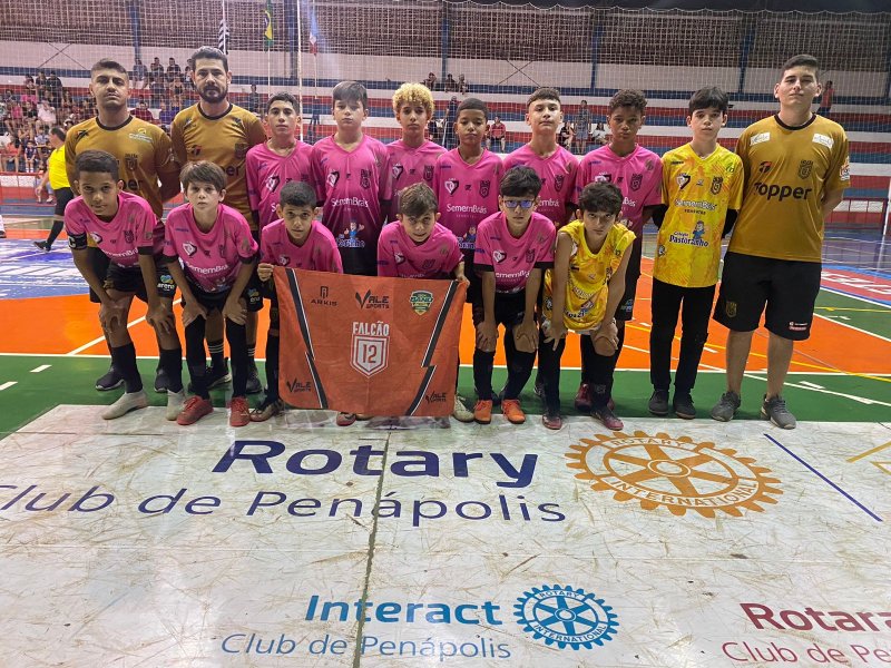 CT Falcão 12 de Araçatuba fica com o título do Sub-12 do Futsal Ferinhas