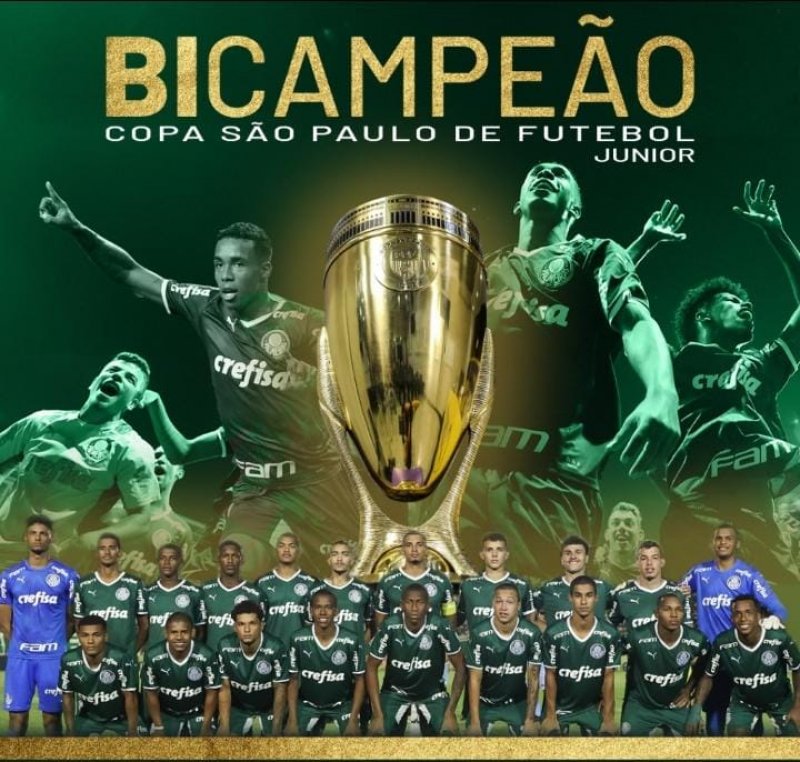 Palmeiras bate América/MG e é bicampeão da Copinha