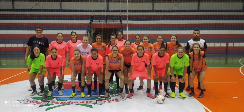 Times de futsal feminino da Selj e Medicina Funepe fazem amistoso