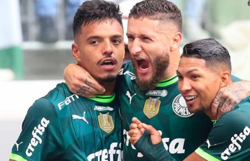 Menino brilha de novo, Palmeiras goleia o Água Santa e é campeão do Paulistão de 2023
