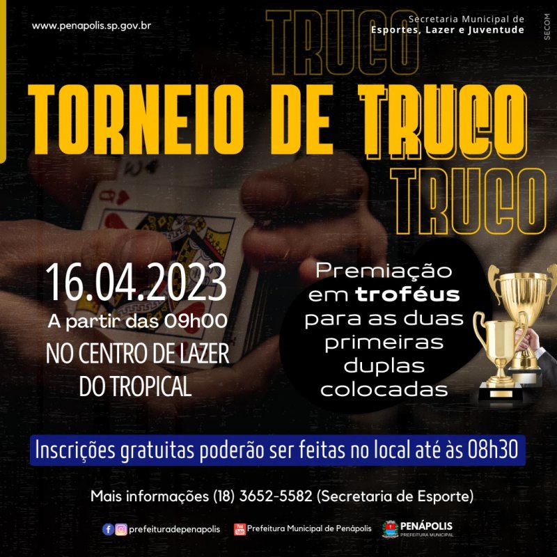 Secretaria de Esporte promove torneio neste domingo