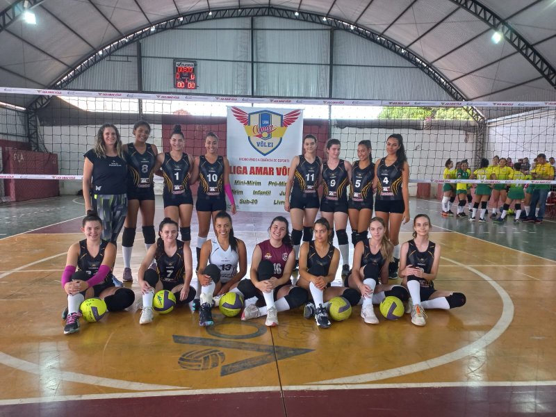 Voleibol feminino juvenil de Penápolis se destaca na Liga Amar-Vôlei 2023