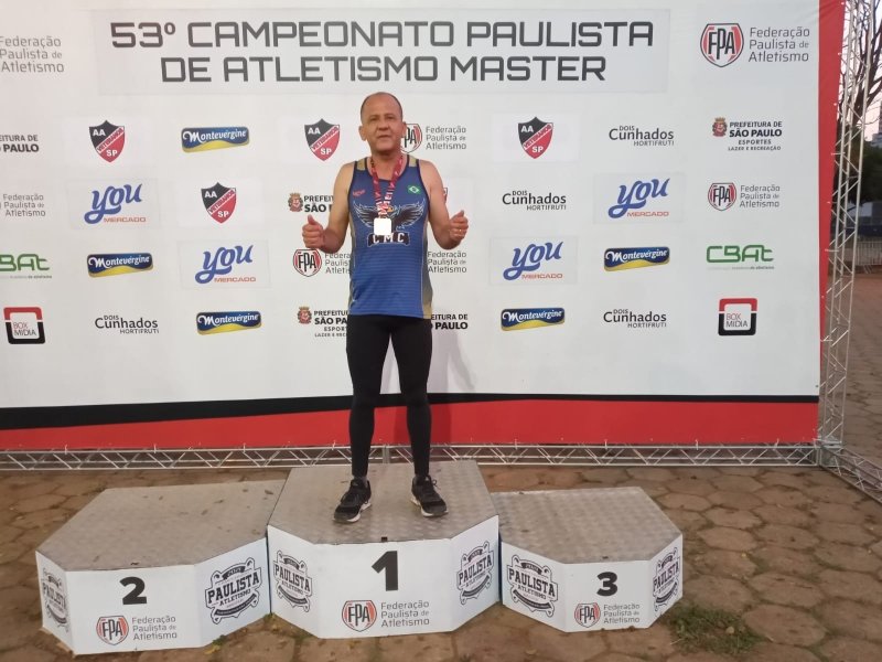 Artur Ribeiro disputará Campeonato Estadual de Atletismo Master no Rio