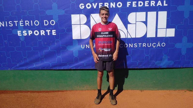 Penapolense é vice-campeão na segunda etapa do Circuito Aberto de Tênis Juvenil