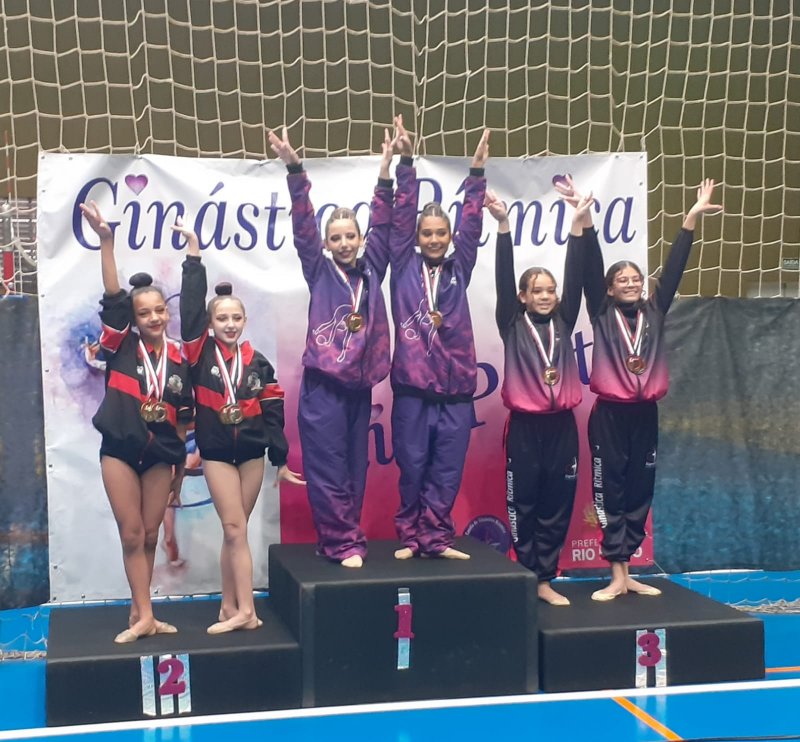 Jogos Regionais 2023: ginástica rítmica conquista medalhas e vôlei feminino classificado para semifinal