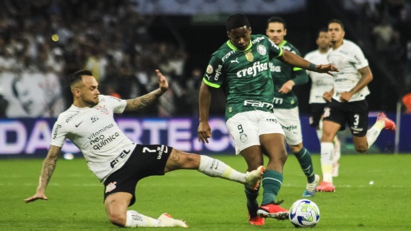 Esposa de Maycon exalta entrada forte em Endrick e revolta palmeirenses nas redes