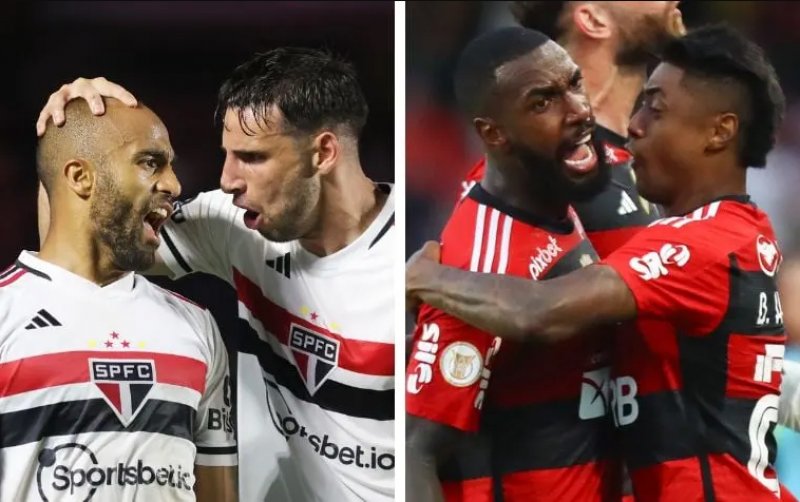 Flamengo e São Paulo iniciam decisão da Copa do Brasil