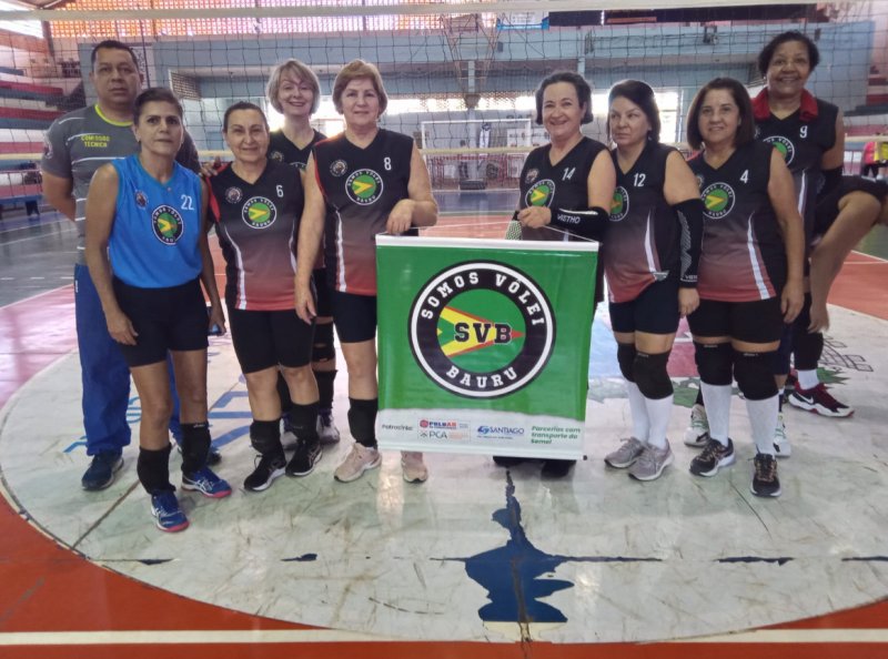Somos Vôlei Bauru é campeão regional invicto em Penápolis