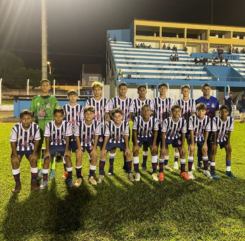 Equipe de futebol sub 13 se classifica para final de campeonato estadual
