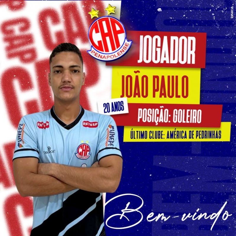 Penapolense anuncia chegada de jovem goleiro