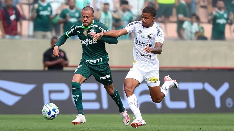 Palmeiras e Santos se enfrentam no Allianz