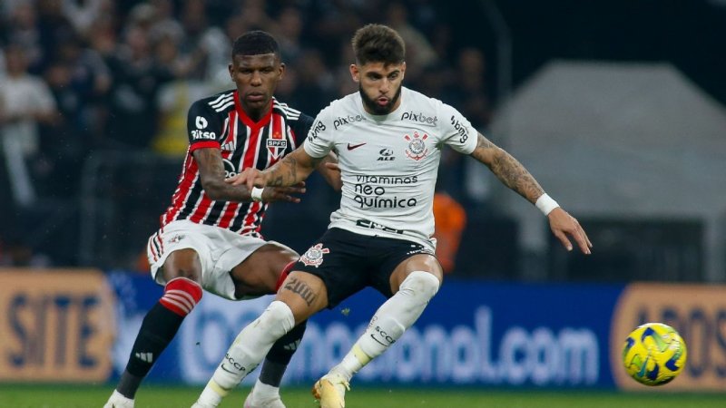 Corinthians x São Paulo se enfrentam na Neo Química