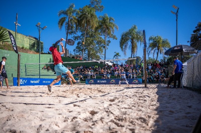 Etapa do Circuito Beach Tennis bate recorde em cidade do interior paulista