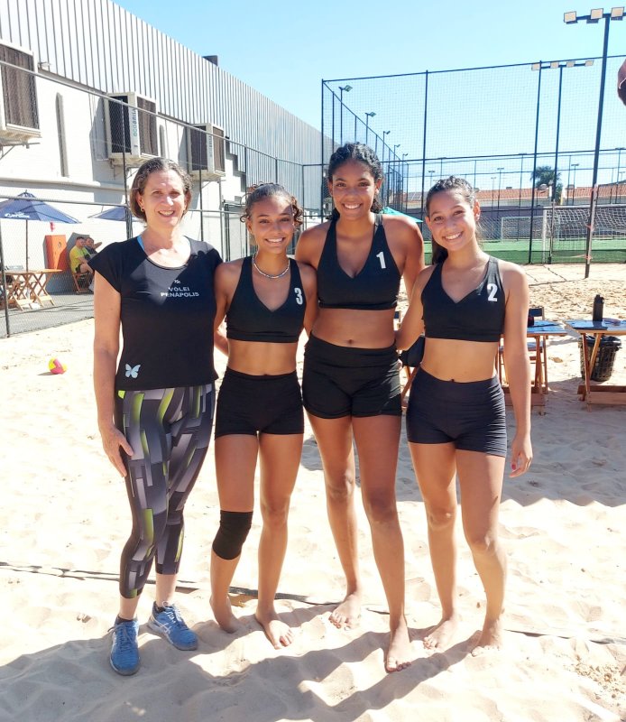 Jogos Abertos: equipe feminina de vôlei de praia é campeã da Fase Regional