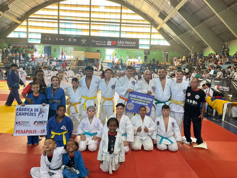 Etapa do Circuito de Judô São Paulo teve três equipes penapolenses