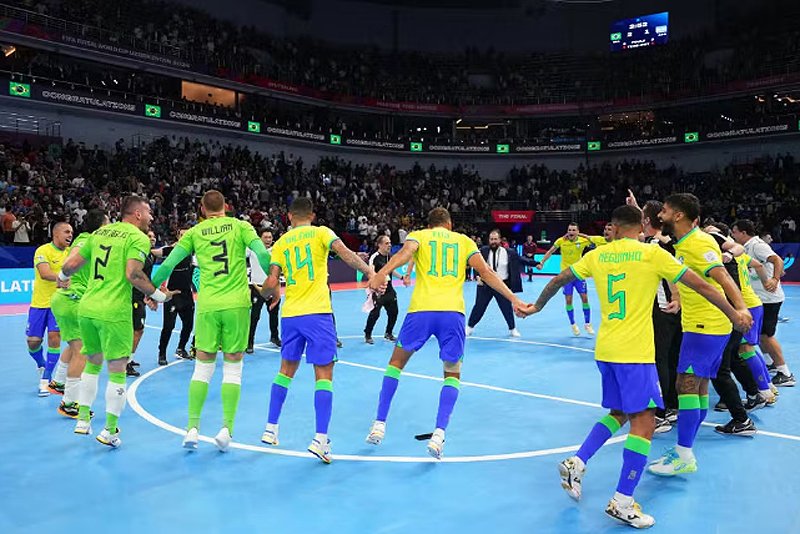 O hexa veio! Brasil vence Argentina e leva o título da Copa do Mundo de Futsal
