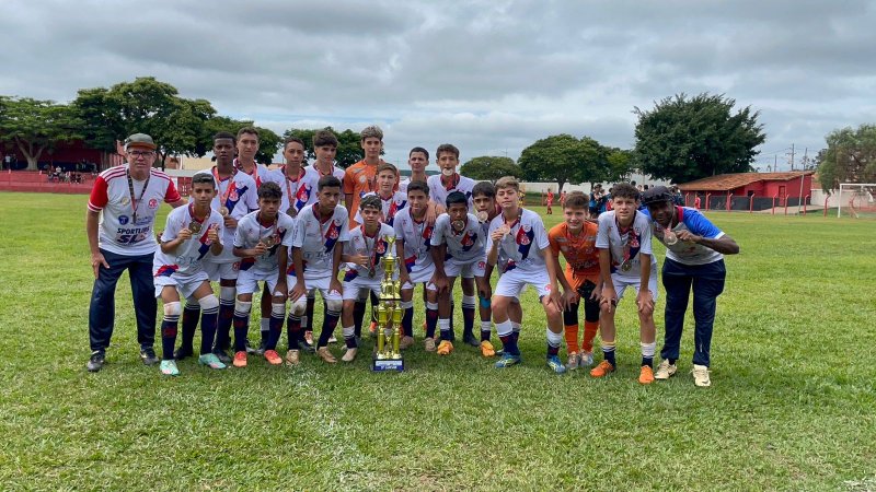 Futebol Sub-13 conquista pódio no Estadual
