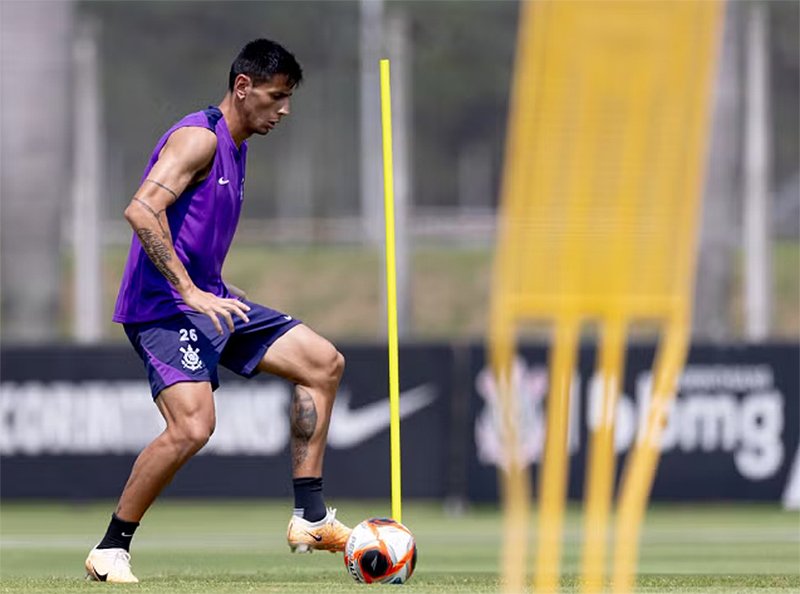 Treino do Corinthians: ainda sem convocados, Ramón promove primeiro tático da semana