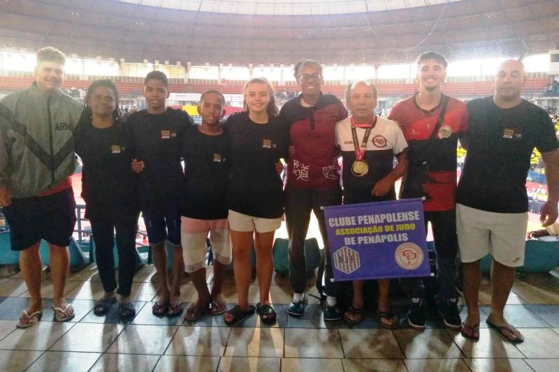 Atletas penapolenses participam da Copa São Paulo de Judô 2025