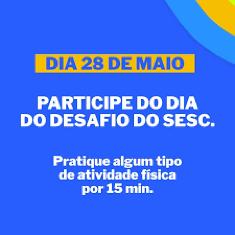Secretaria de Esporte incentiva prática da atividade física no Dia do Desafio