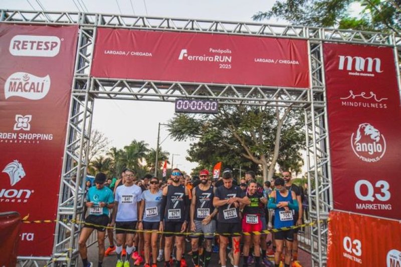 Ferreira Run reúne 300 corredores em Penápolis
