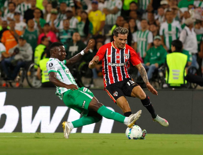 São Paulo e Atlético Nacional duelam pela Libertadores