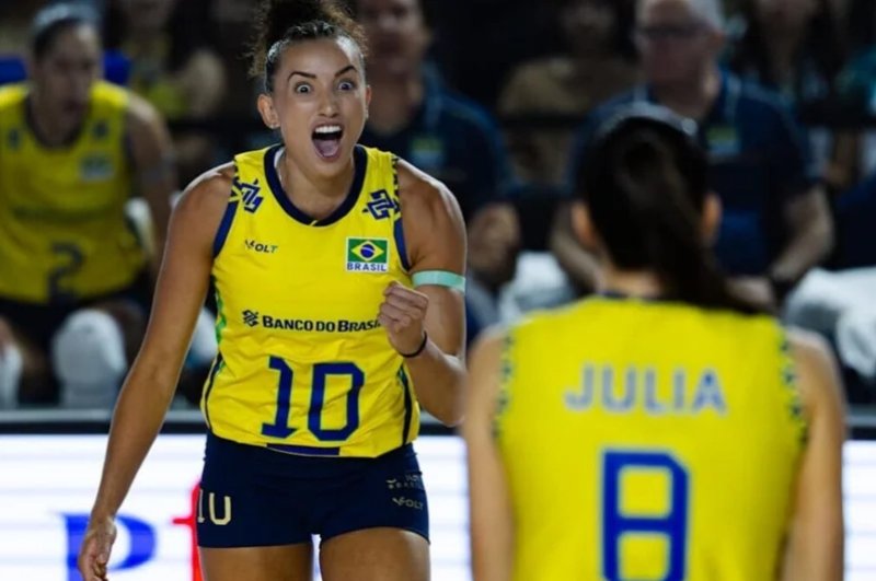 Vôlei Feminino disputa semifinal contra a Itália