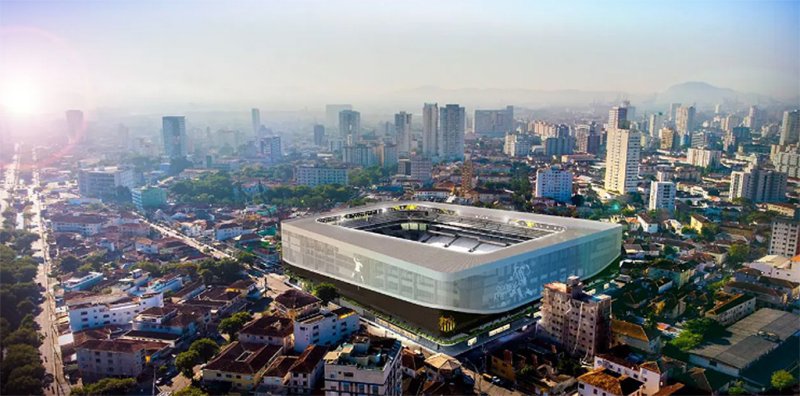 Santos e WTorre miram anúncio da nova Vila com naming rights acertado