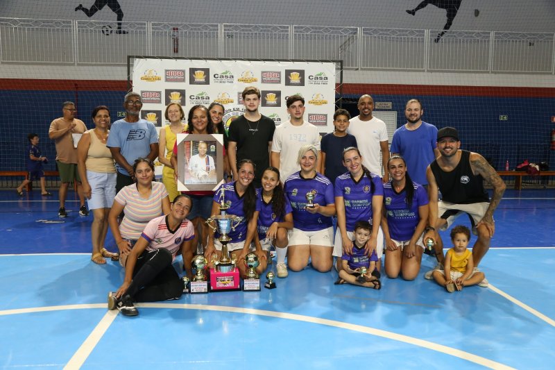 Orlando é campeão do futsal feminino no clube Lago Azul