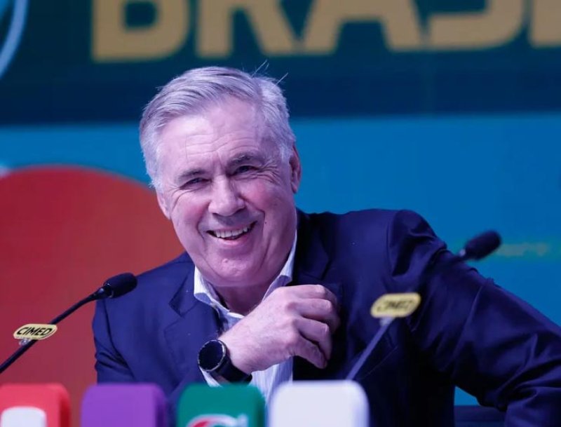 Ancelotti quer permanecer após a Copa e ajudar a melhorar futebol no País