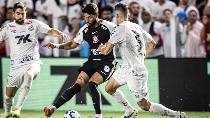 Santos e Corinthians jogam clássico na Vila