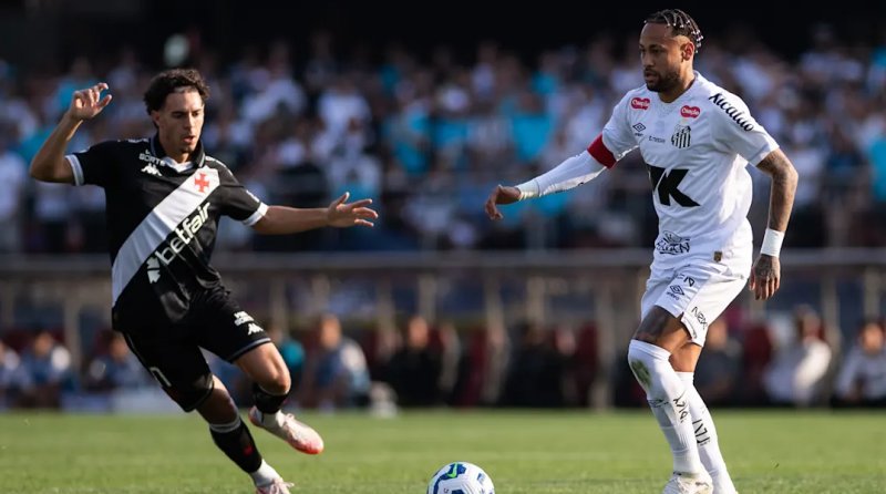 Santos e Vasco medem forças na Vila Belmiro