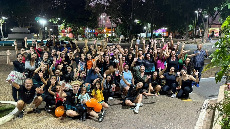 Aulões em Praças incentiva a prática da atividade física
