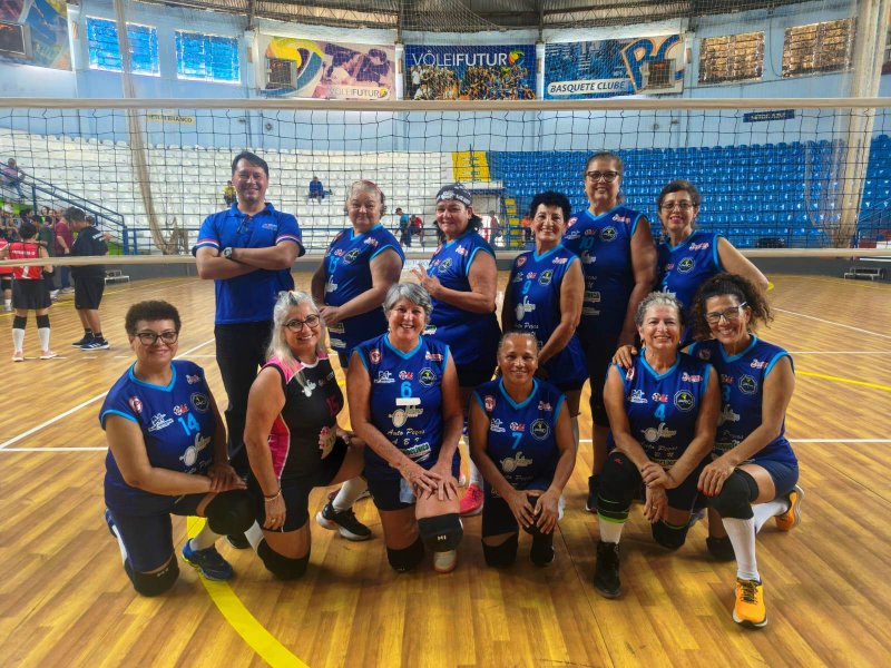 Vôlei da Melhor Idade inicia temporada 2026 com jogo em Araçatuba