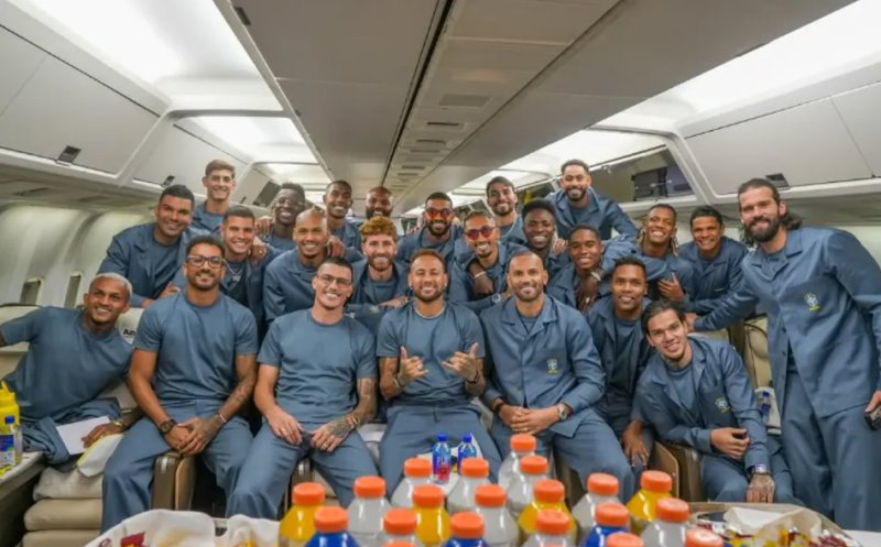 Seleção Brasileira desembarca nos EUA para disputa da Copa do Mundo